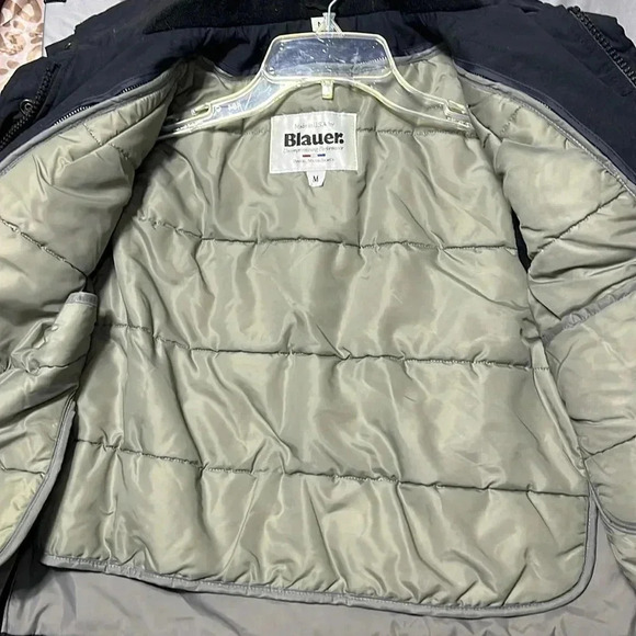 Blauer Gore Tex Cruiser Uniform Coat Jacket Black Work Wear Durable Winter - Picture 9 of 13